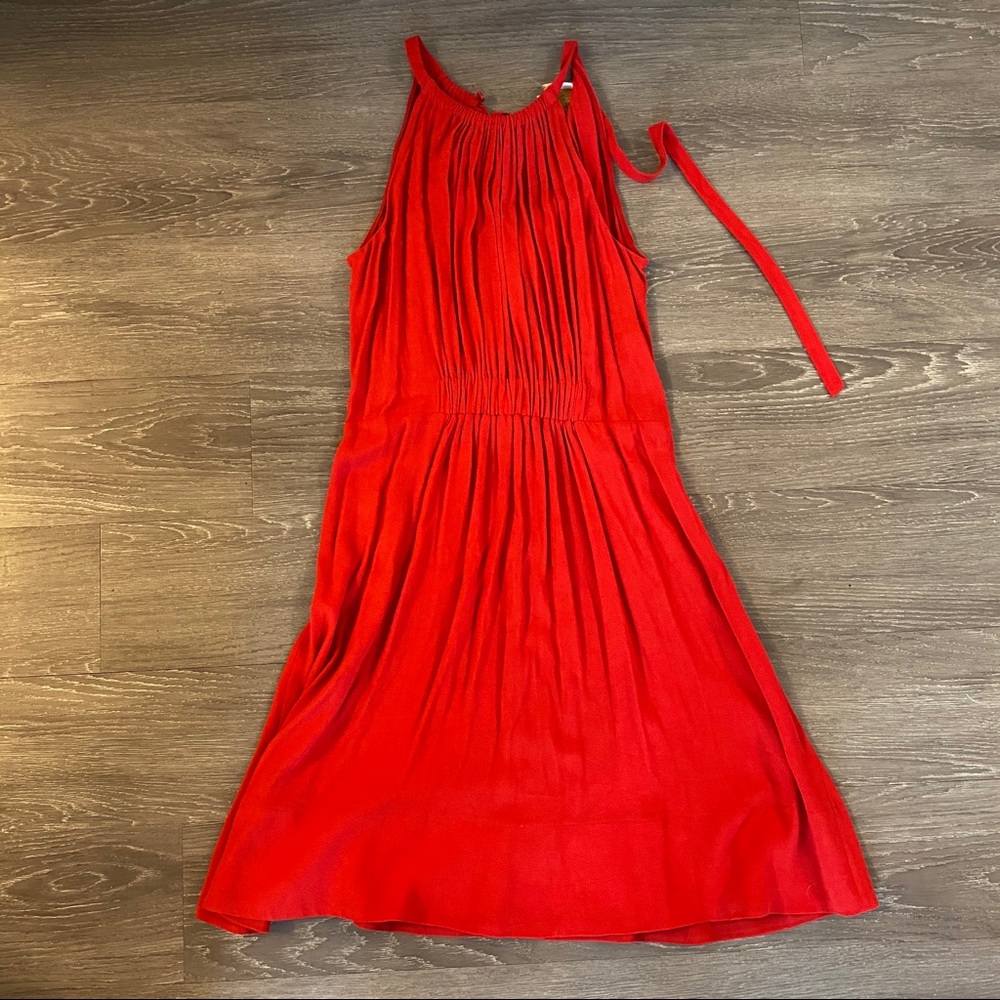 Red formal Kate Spade dress